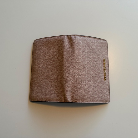 Pink MK Print Wallet - Picture 3 of 3